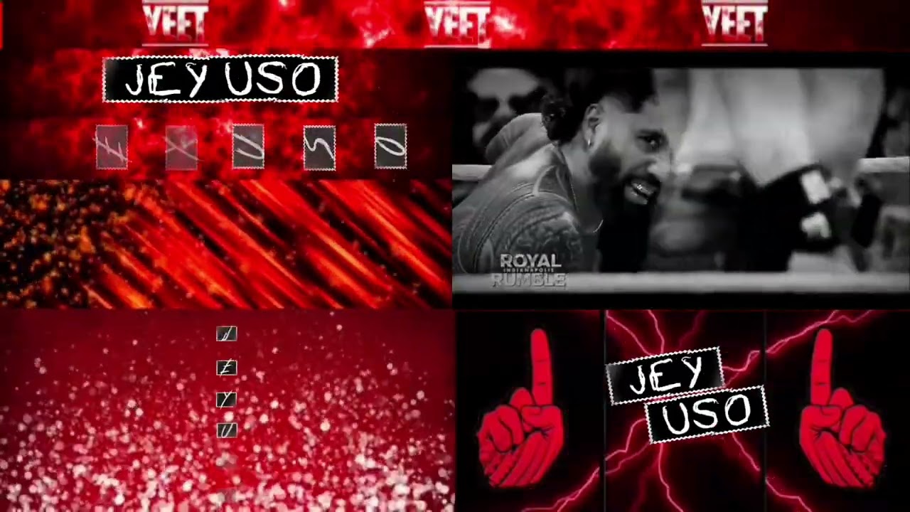 JEY USO HEEL GFX TRON