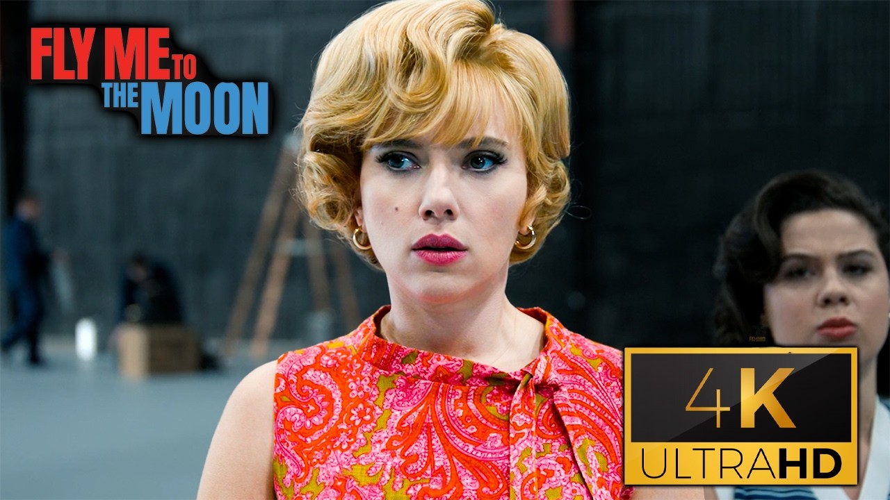 Fly Me To The Moon Scarlett Johansson Funny Space Scene