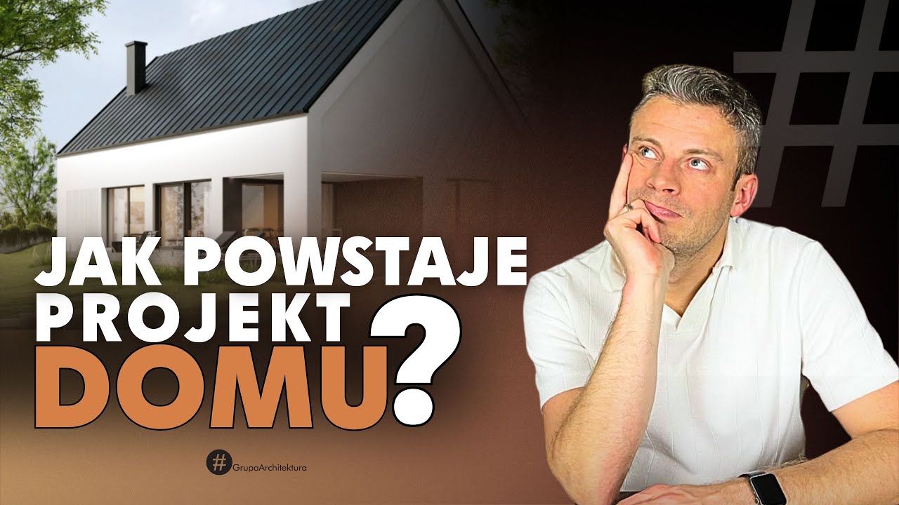 Projekt domu jednorodzinnego – nowoczesna stodoła od koncepcji do wizualizacji