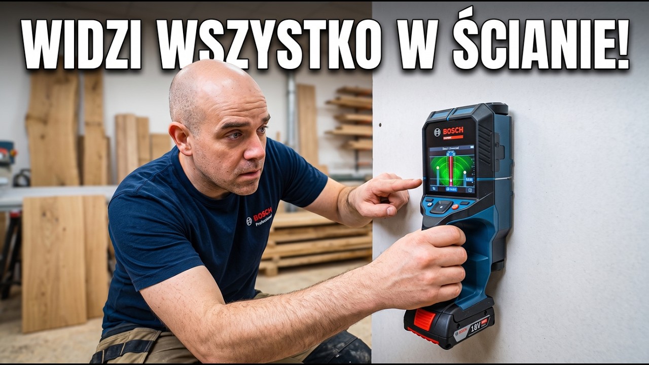 365 - Bosch D-tect 18V-200-17C &ndash; czy naprawdę wykrywa wszystko? Test w praktyce