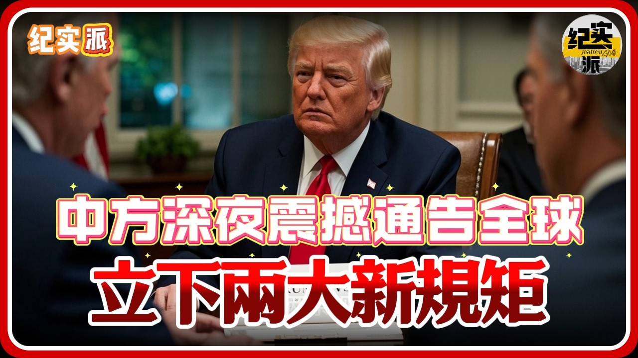 中美談完！中方深夜震撼通告全球：無視川普，直接立下2大新規矩！#推薦 #熱門 #經濟 #纪实 #时间 #历史 #文化 #聊天 #新闻