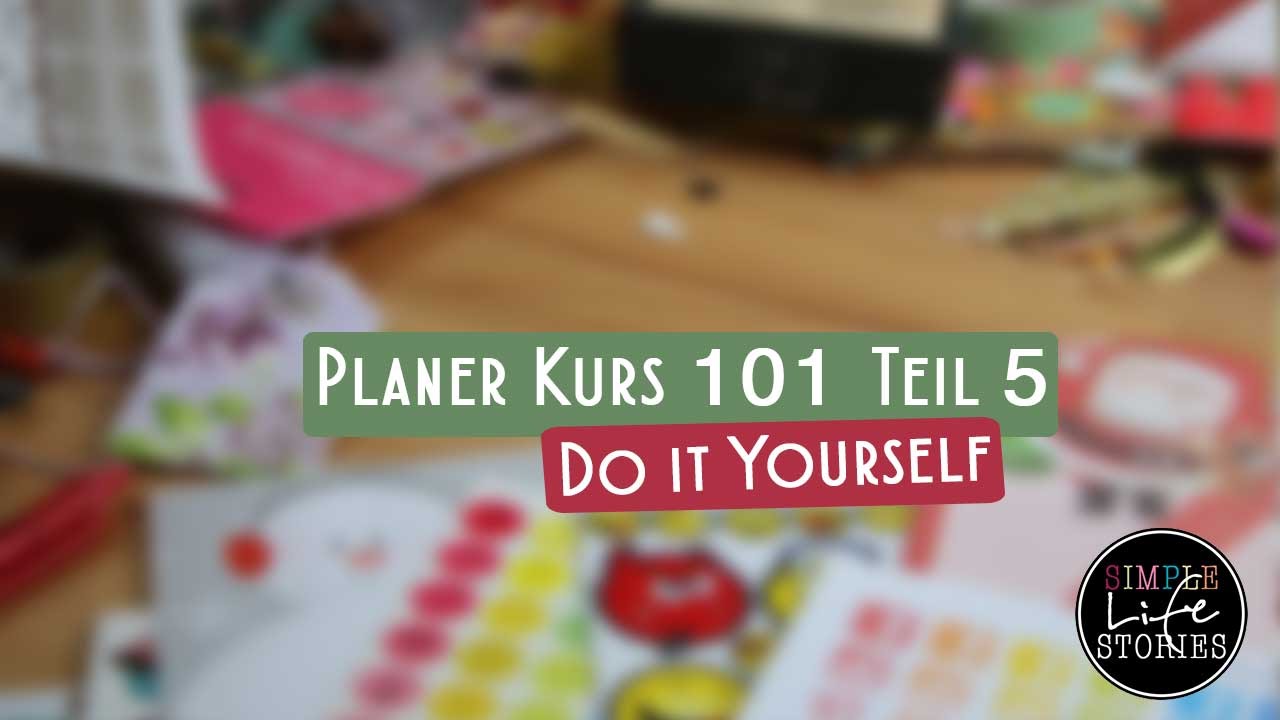 Planer Kurs Teil 5 (deutsch) Was ist ein Dashboard? (Filofaxing, Filofax, Planen, Scrapbooking)