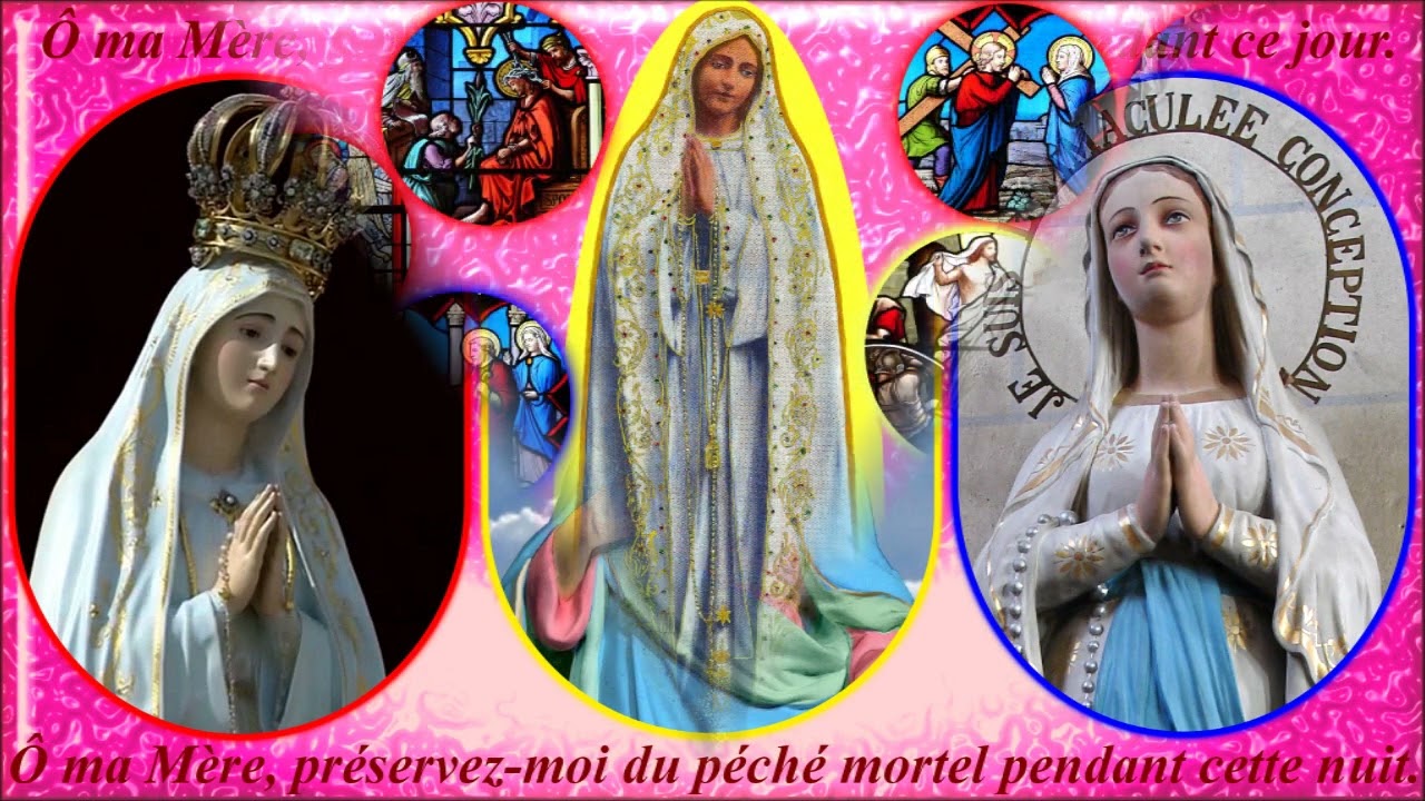 AM1775.Fatima, Vierge Sainte, Je vous salue Marie, Ste Anne, Lourdes: Musical pour le Chapelet(1181)