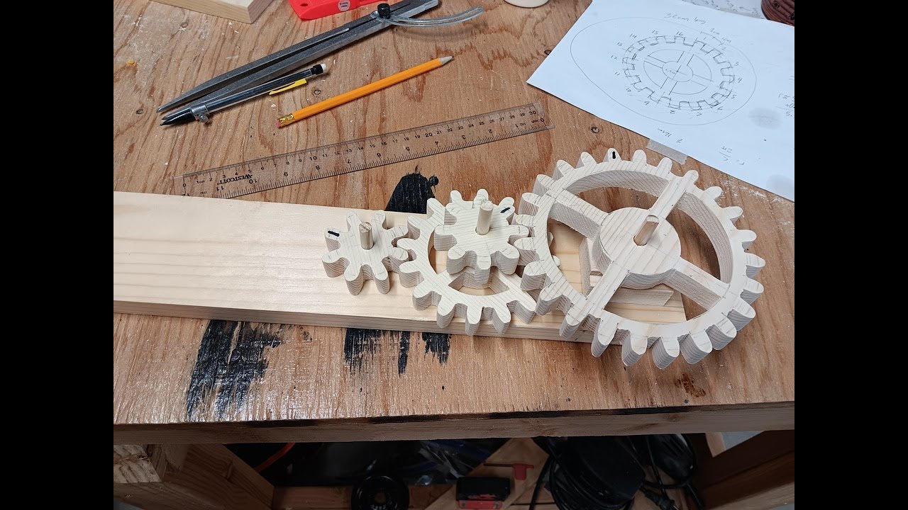 How to Make Gear Trains Out of Wood
