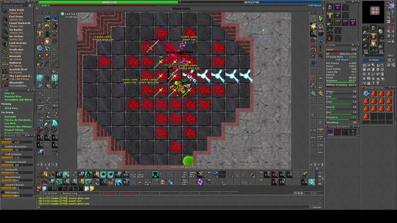 Tibia - The Lore Keeper (Forgotten Knowledge Final Boss)