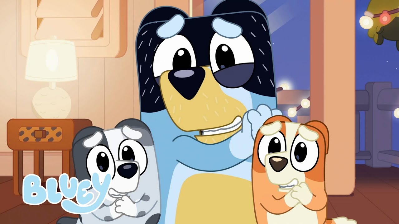 No&euml;l s'il vous pla&icirc;t | Verandah Santa | Bluey Fran&ccedil;ais Cha&icirc;ne Officielle