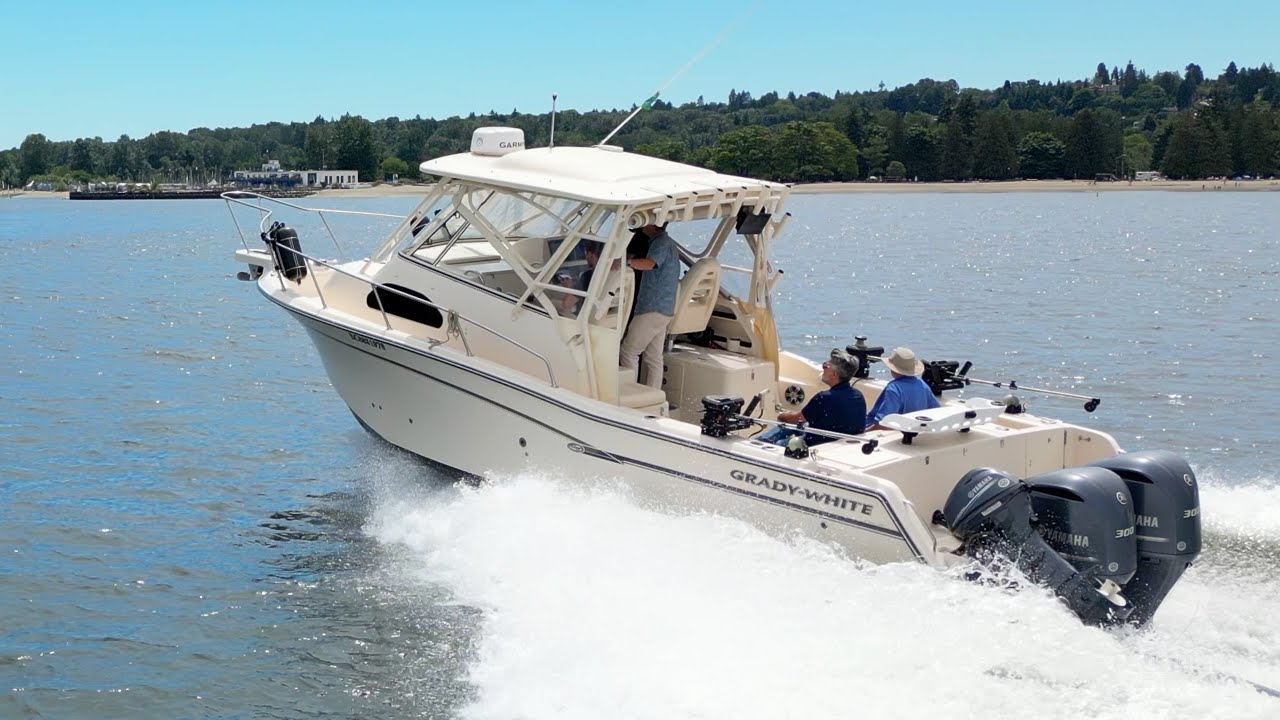2019 Grady White Marlin 300 - Calibre Yacht Sales