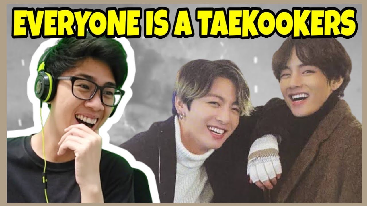 Everyone is a TAEKOOK Shipper Reaction