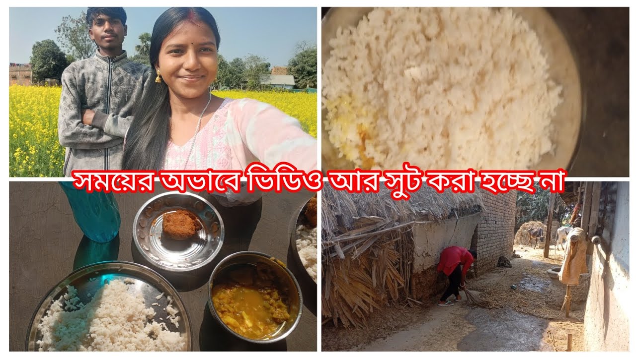 সময়ের অভাবে ভিডিও সুট করা হয়না✅তাই তোমাদের সাথেও আর share করা হচ্ছিল না🥺 #dailyvlog #minivlog 