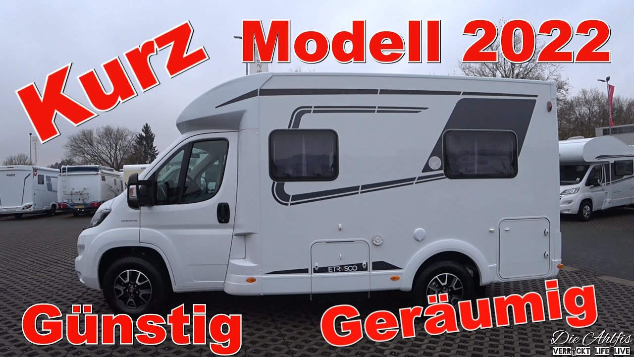 Kurzes Wohnmobil 2022 unter 6 Meter 💖Etrusco T 5900 FB mit Hubbett✌4 Schlafplätze👌 Unsere Roomtour💖