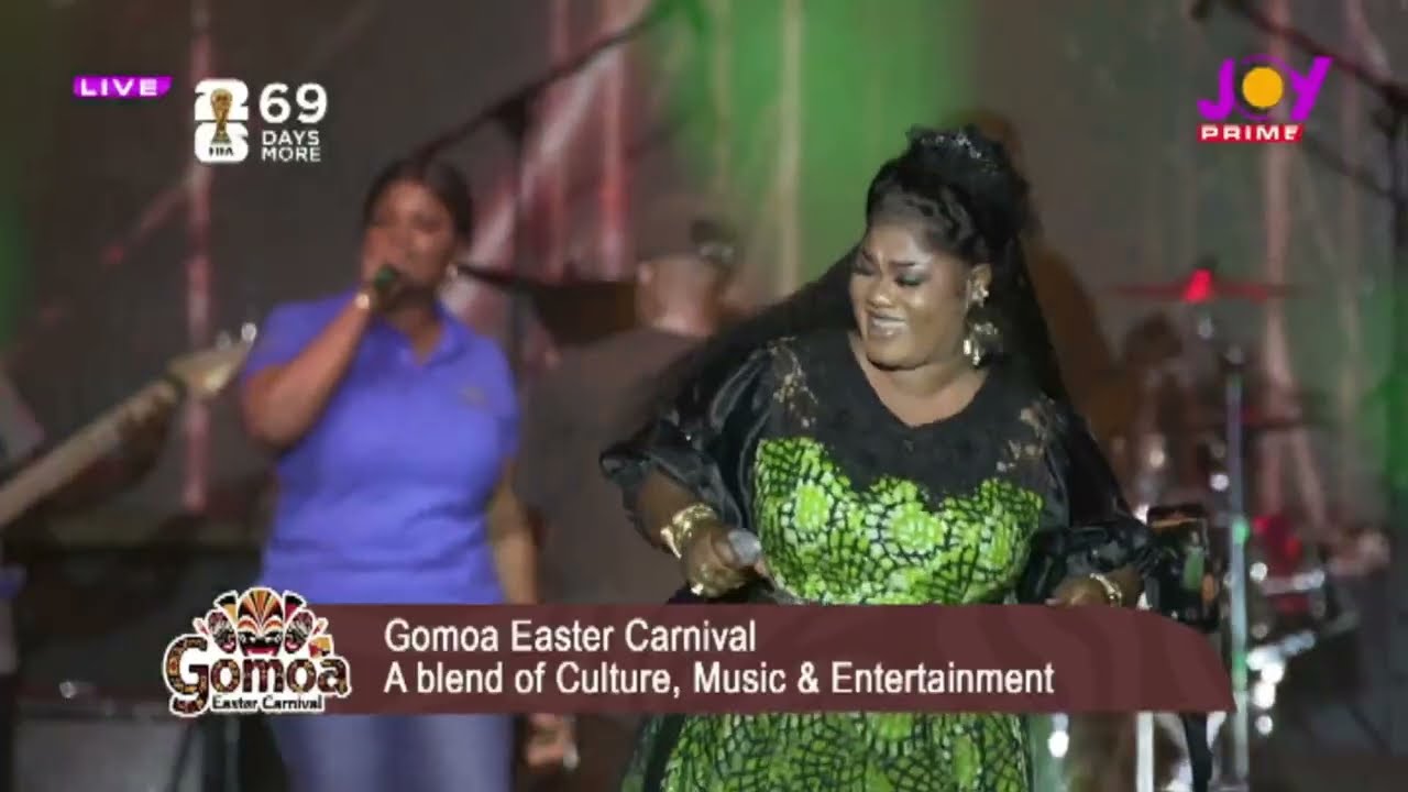 Spectacular Performance by Obaapa Christy at the Gomoa Easter Carnival &ndash; Must See!
