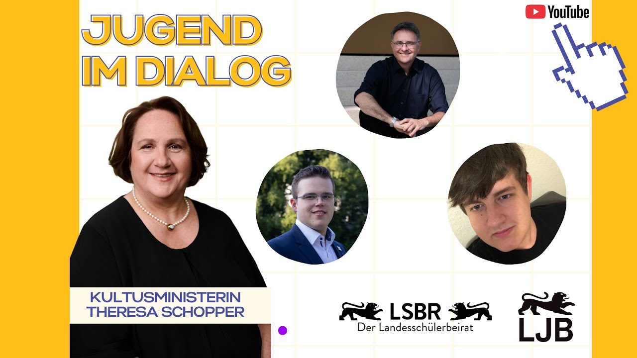 Jugend im Dialog mit Kultusministerin Theresa Schopper