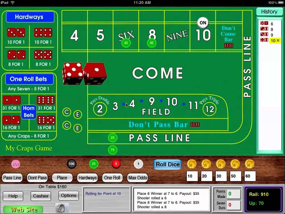 My Crap Game for iPad Intro