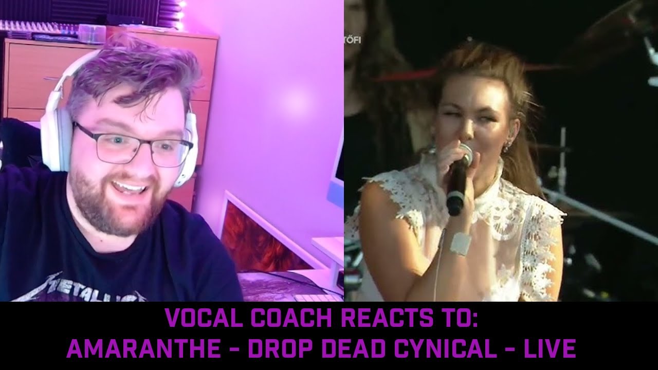 Vocal Coach Reacts - Amaranthe - Drop Dead Cynical