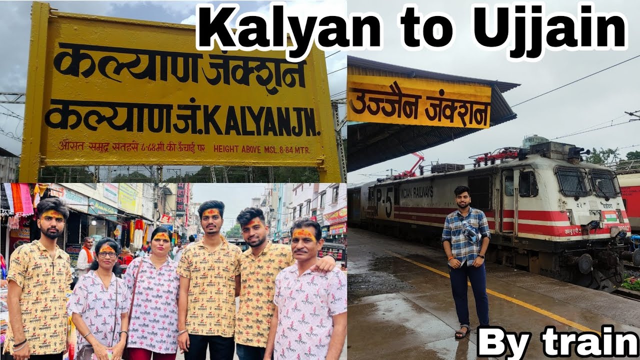 Kalyan to Ujjain junction || daund express || family Trip || Marathi vlog