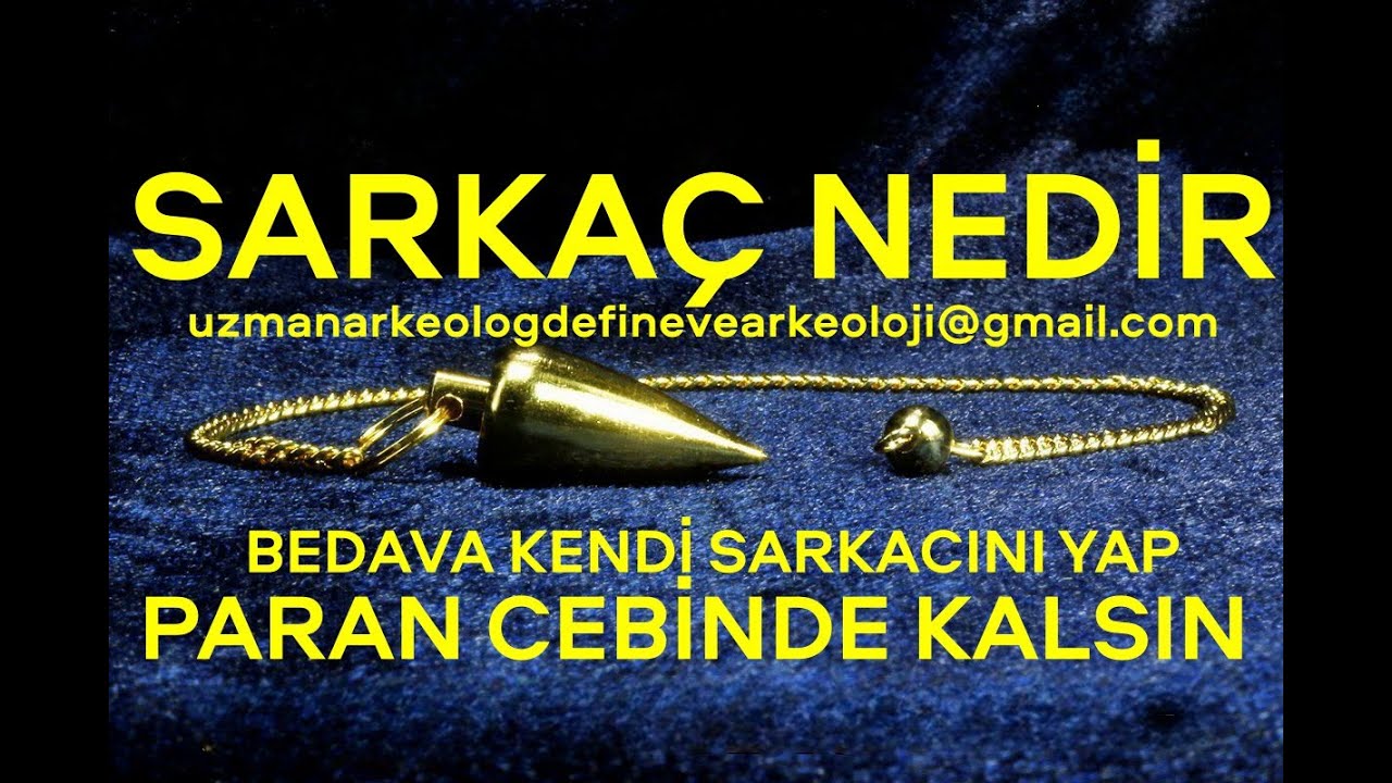 sarkaç nedir? evde tamamen ücretsiz sarkaç nasıl yapılır  (%100) çalışıyor. herkes kolayca yapabilir