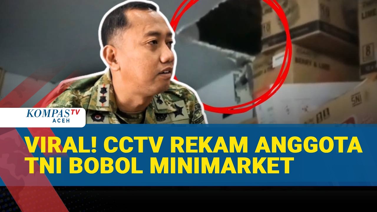 Bobol Toko Ritel, Anggota TNI Melompat dari Atap Saat Kepungan Polisi