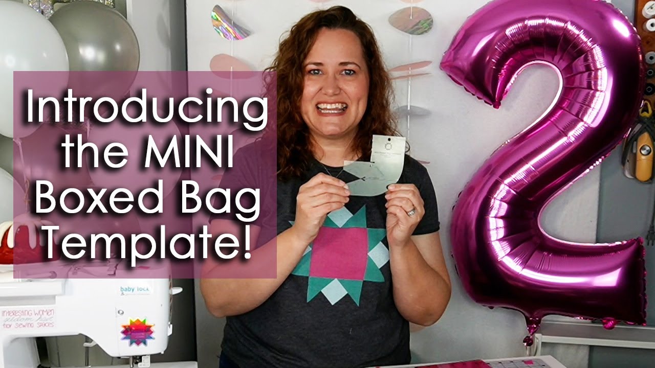 The Boxed Bag Template Turns 2! (And a HUGE Surprise!)