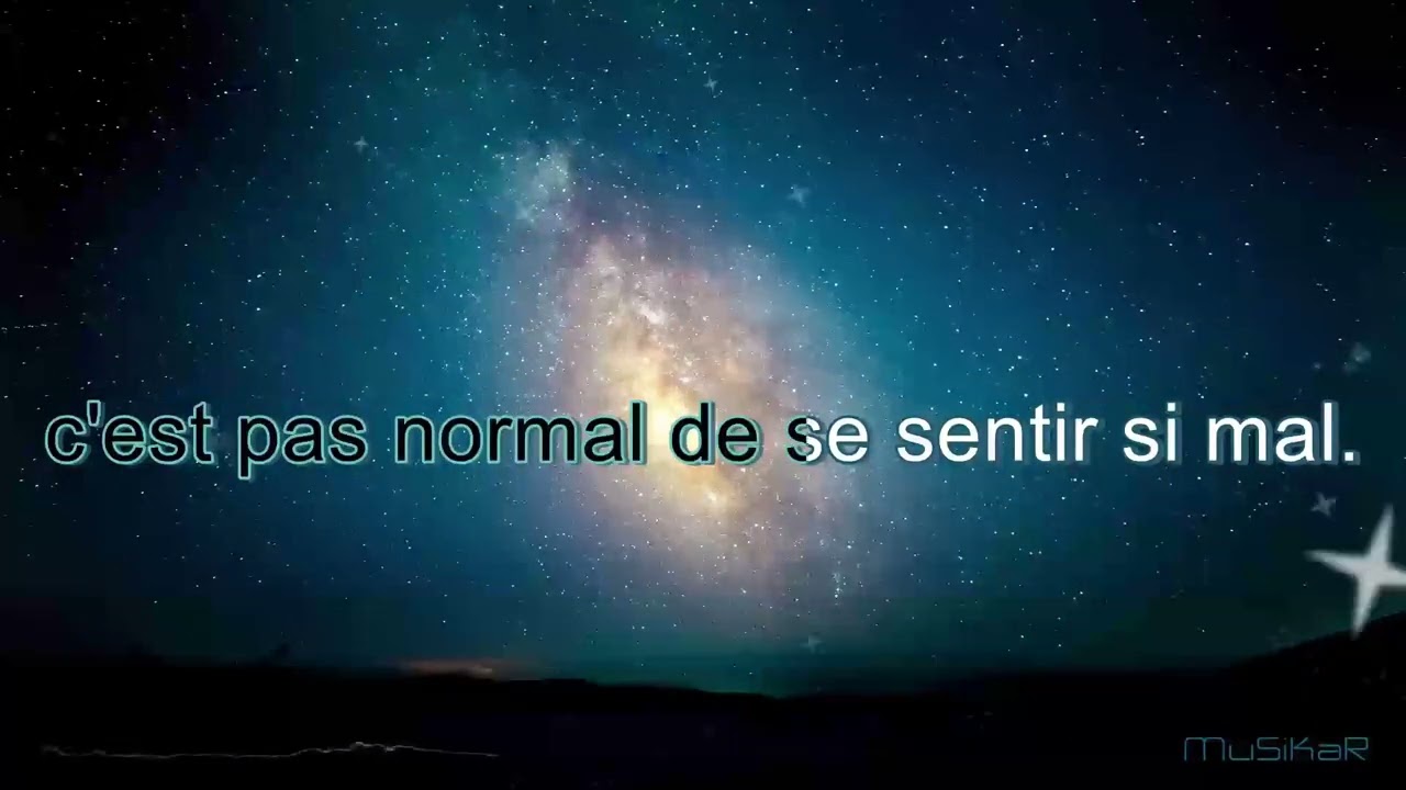 Je m'sentais mal Bill Deraime karaoké LR