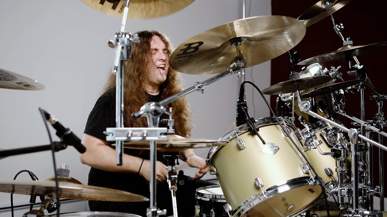 TESTAMENT -  Infanticide A.I. (DRUM PLAYTHROUGH by Chris Dovas)