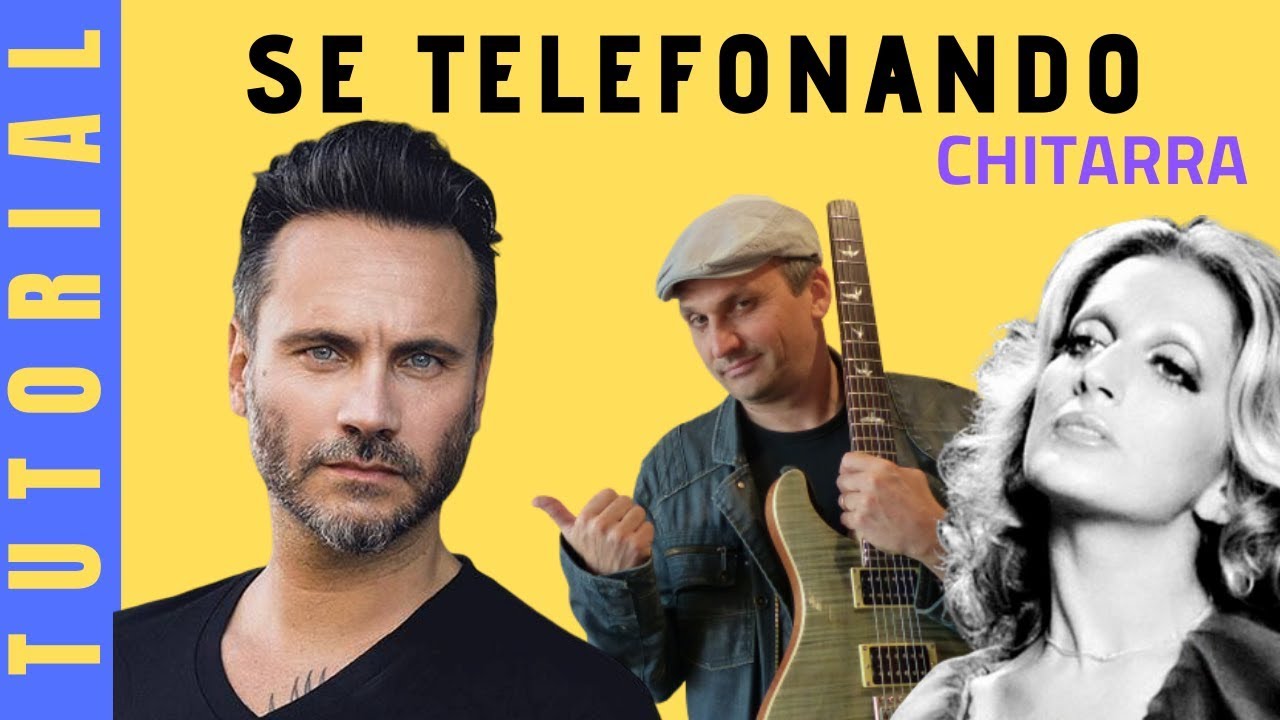 Se telefonando (Mina - ver. Nek) CHITARRA TUTORIAL