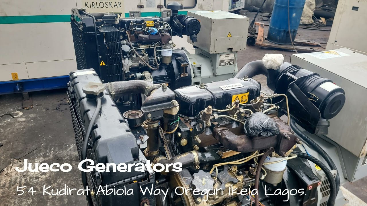 30kva Perkins Old Model Mikano Generator 