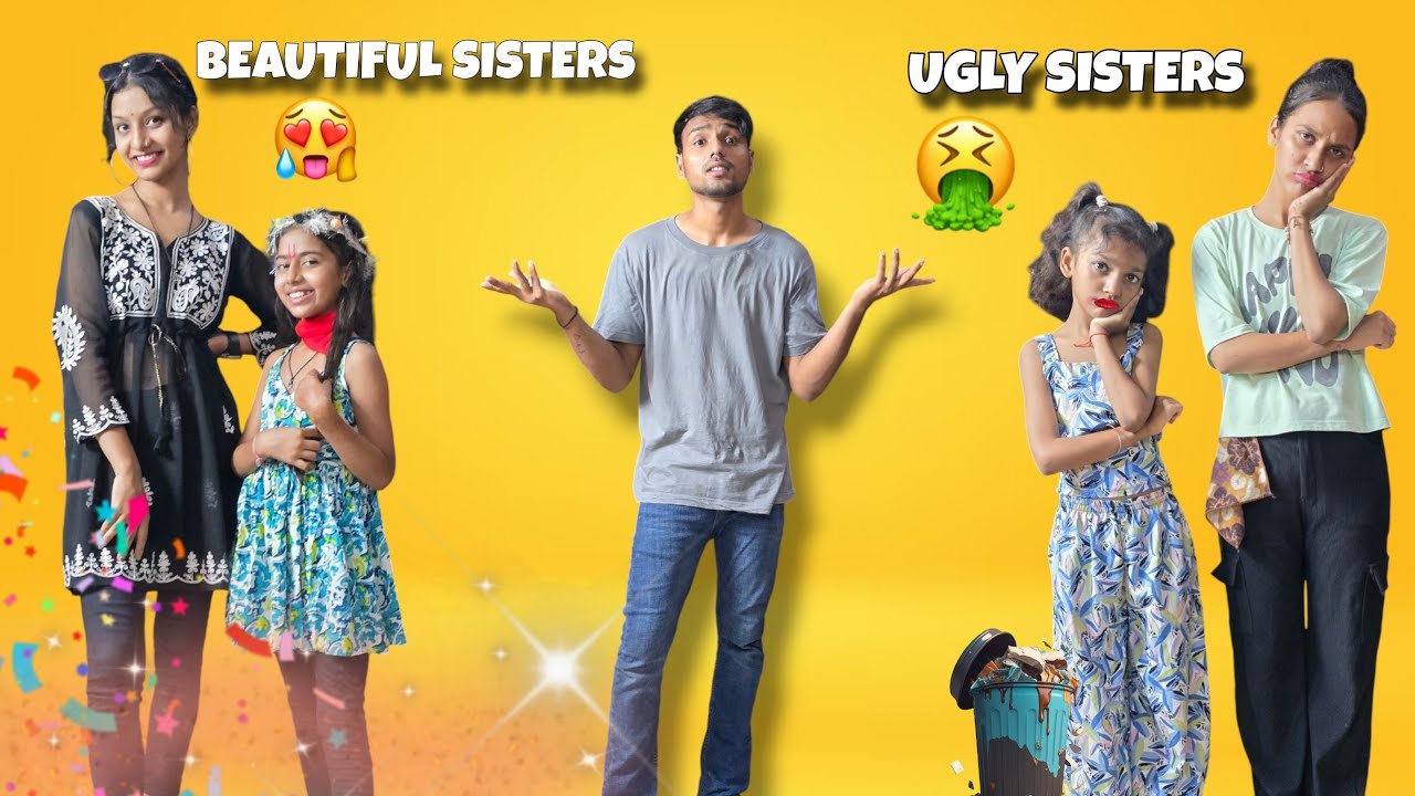 Beautiful Sister 😍 Vs Ugly Sister🤮 | Story Vlog | Part 1