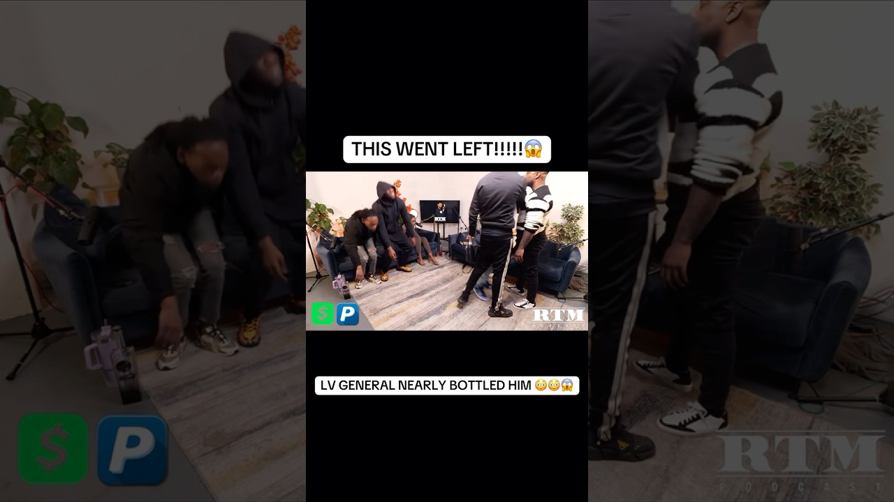 LV GENERAL AND YOUNG SPRAY NEARLY GO AT IT 😱😱😳 #rtm #lvgeneral
