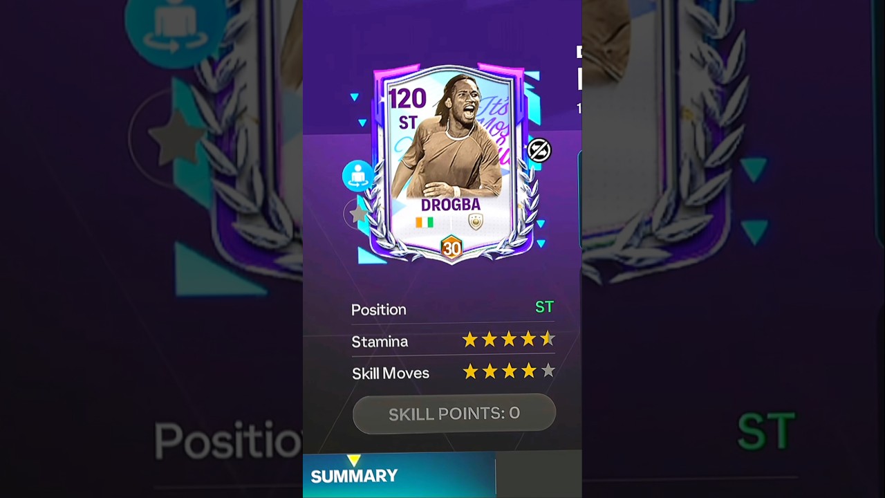 115 Drogba 🤯🔥 #fcmobile