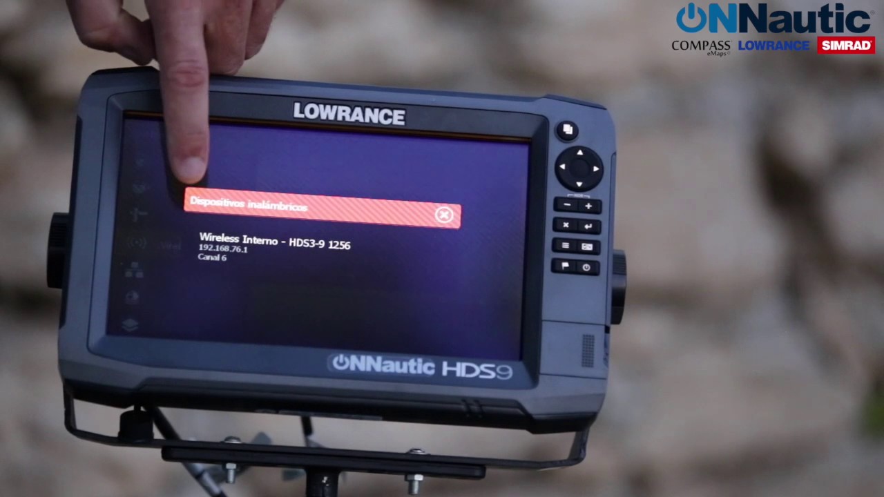 ONNautic: Tutorial sobre la Opción Wireless Lowrance y Simrad. Gofree Link