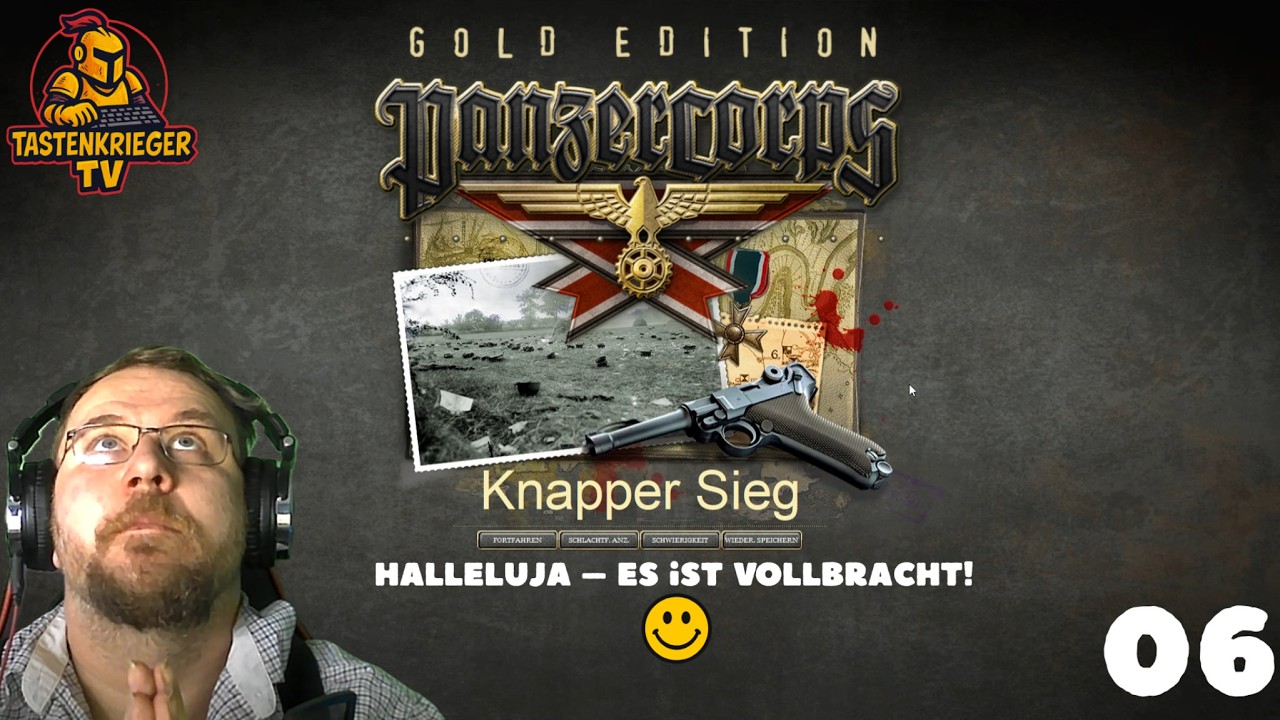 Panzer Corps: Afrika Korps. Über die Linie zum zweiten. Wieder verdammt knapp, aber es geht weiter.🎉