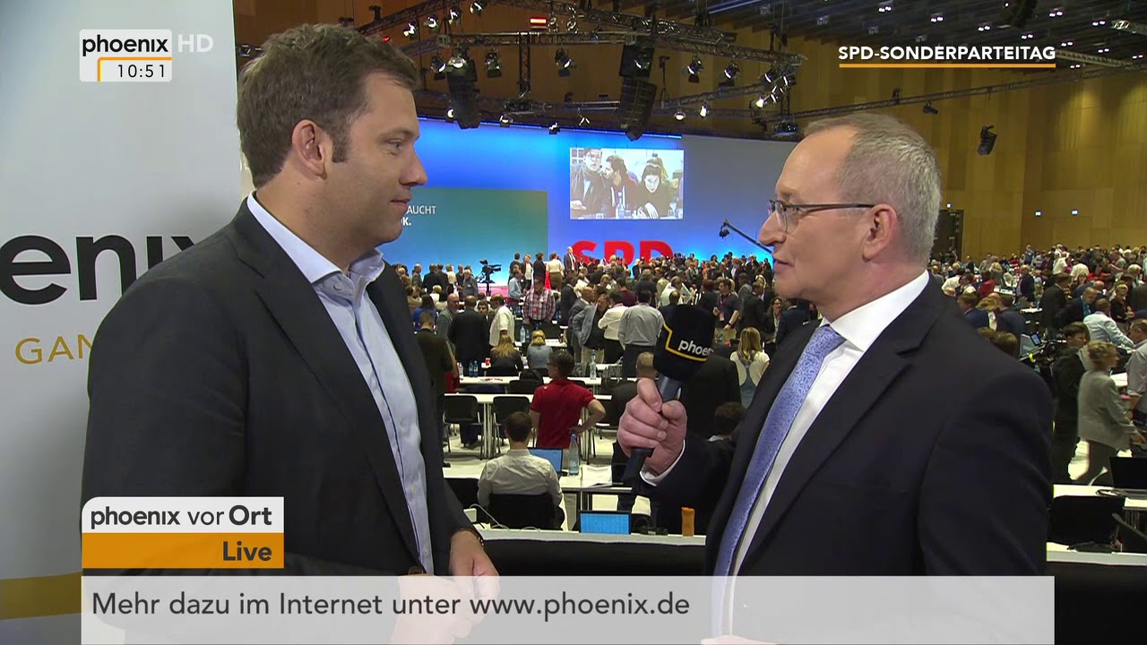 SPD-Parteitag: Interview mit Lars Klingbeil am 22.04.2018