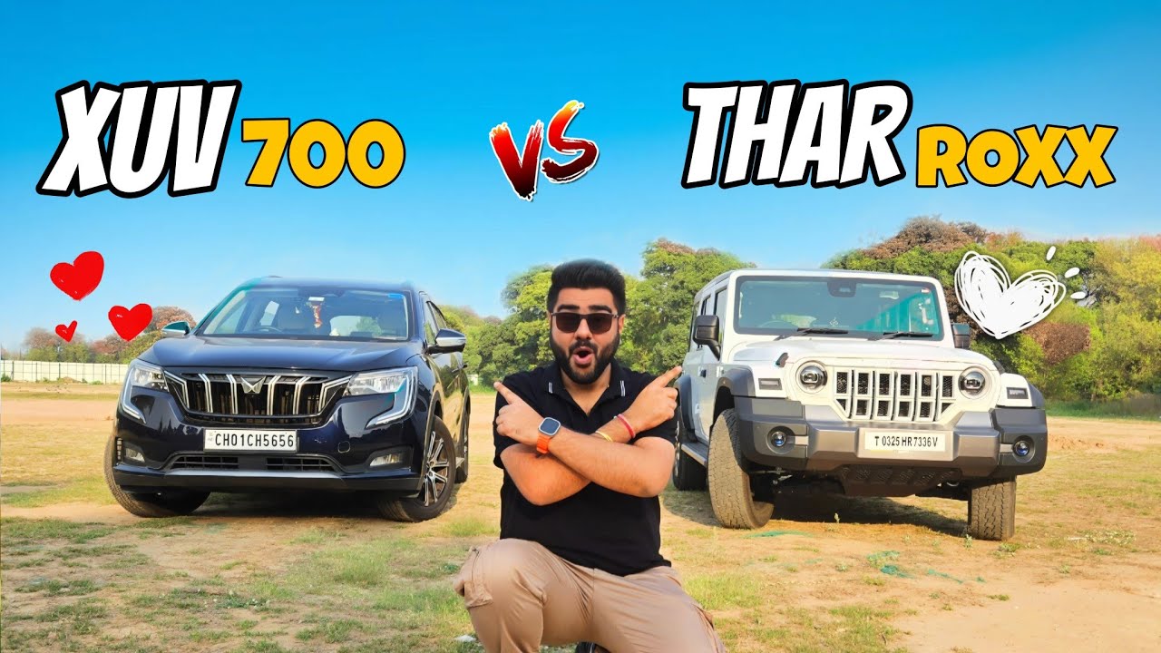 XUV700 vs Thar ROXX, Which ONE Is The BEST Choice?? 🤔