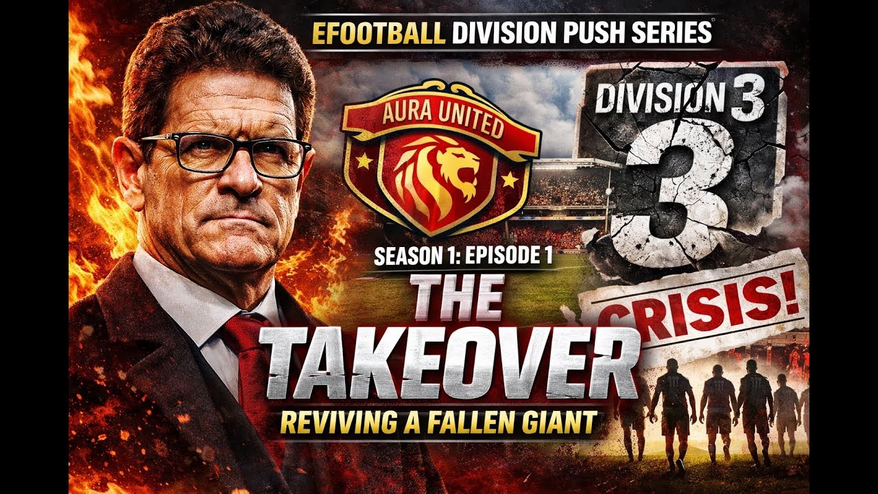 |EFOOTBALL MOBILE DIVISION PUSH SERIES| Season 1 – Episode 1: THE TAKEOVER