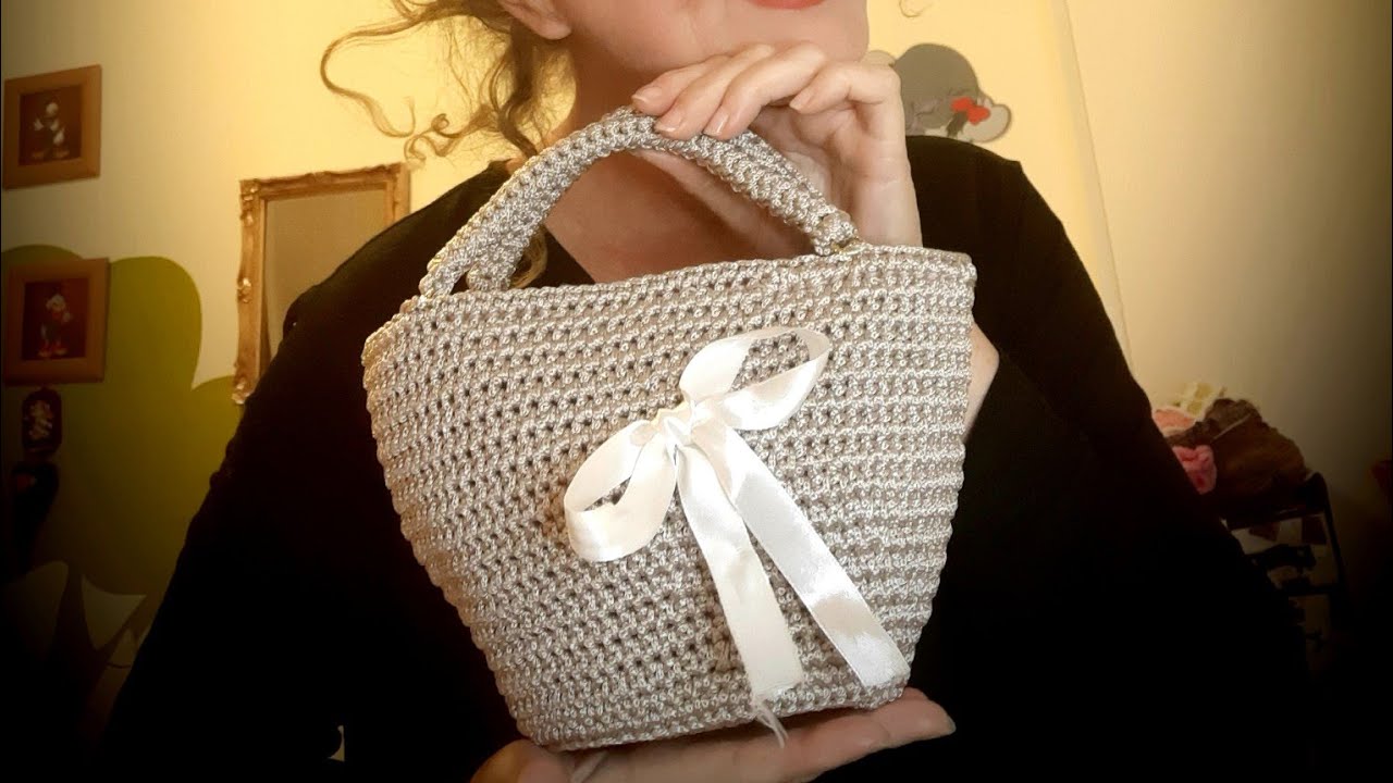 Crochet- Tutorial- Coffa bag super facile