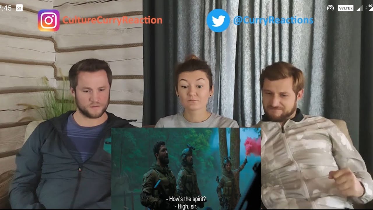 URI The Surgical Strike | Teaser + Trailer | Russian Reaction  | Vicky Kaushal |  Yami Gautam