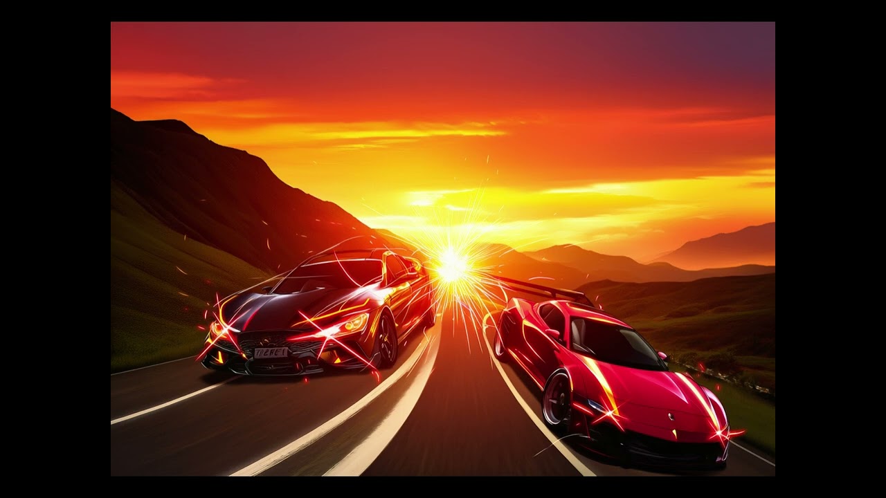 Ghostline | Eurobeat Racing Song (AI Music)