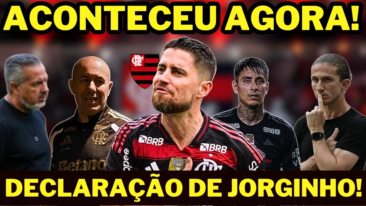 PODE CHORAR RIVAIS! COMEMORA MUITO NAÇÃO! DECLARAÇÃO DE JORGINHO! ÚLTIMAS NOTÍCIAS DO FLAMENGO HOJE
