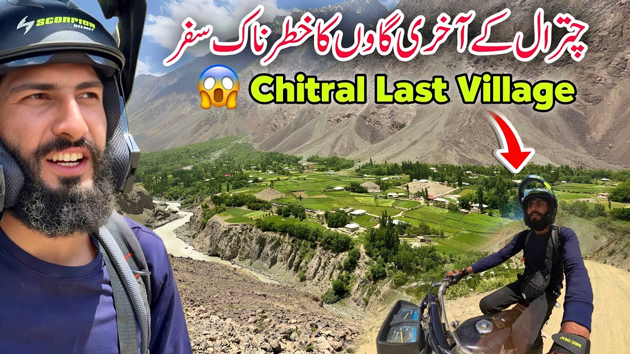 😱Dangerous Ride to Chitral’s Last Village — Beauty Meets Risk in Northern Pakistan!