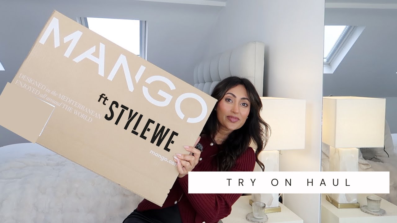 NEW IN FROM MANGO & STYLEWE | TRY ON HAUL