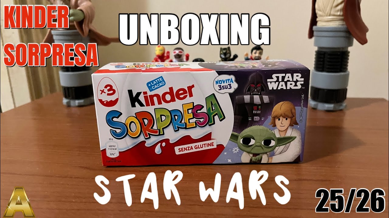 Kinder Sorpresa Star Wars 25/26 | Unboxing