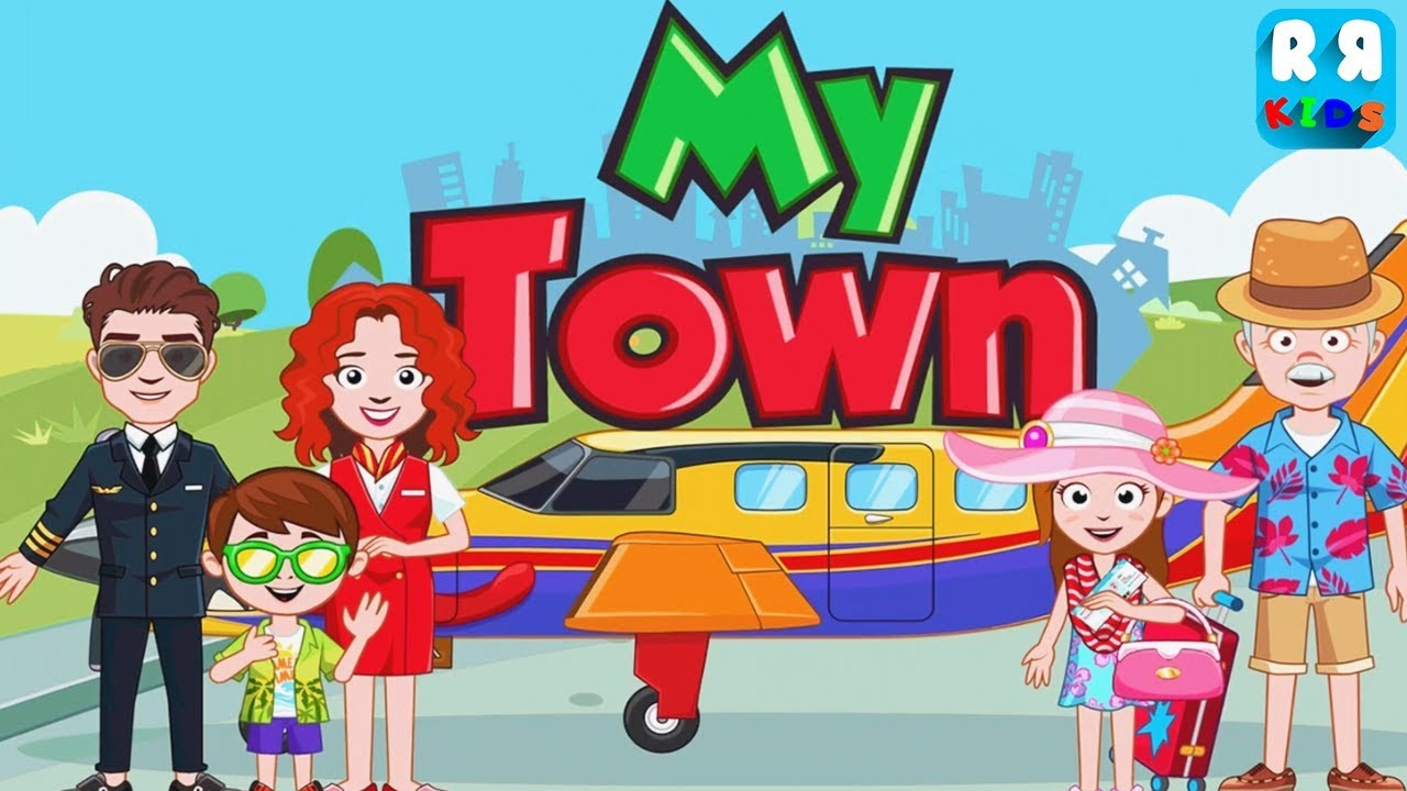My Town : Airport (by My Town Games LTD) - Fly & Travel My Town Airlines | New Best App for Kids