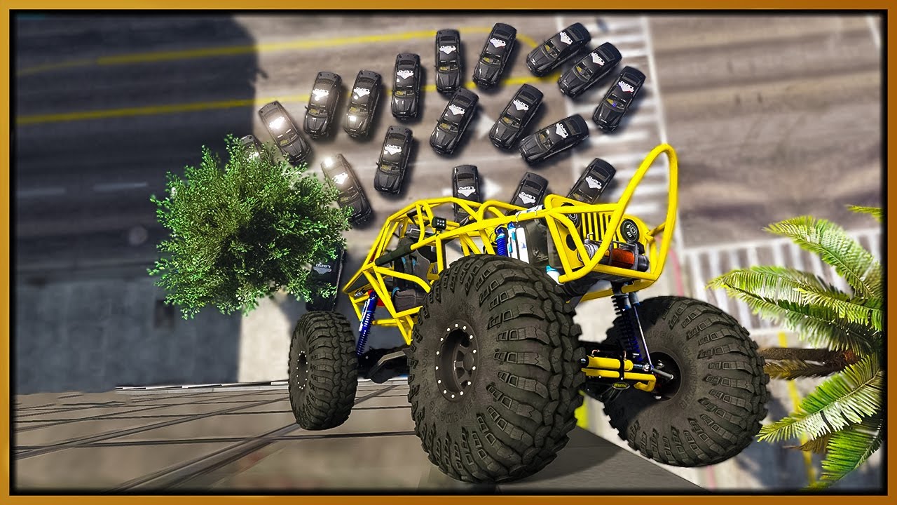 I Climbed Walls to Escape Cops in GTA 5 RP