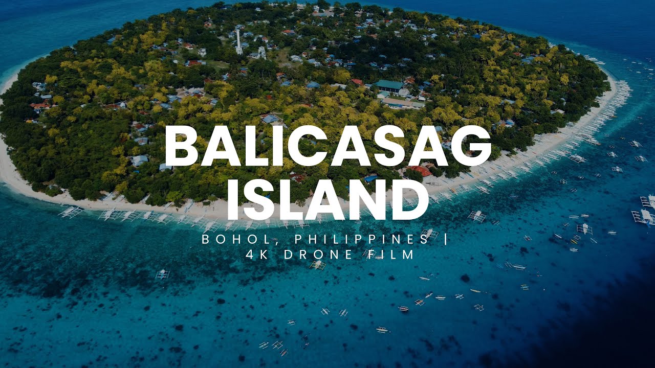 Balicasag Island, Bohol, Philippines | 4K Drone Film