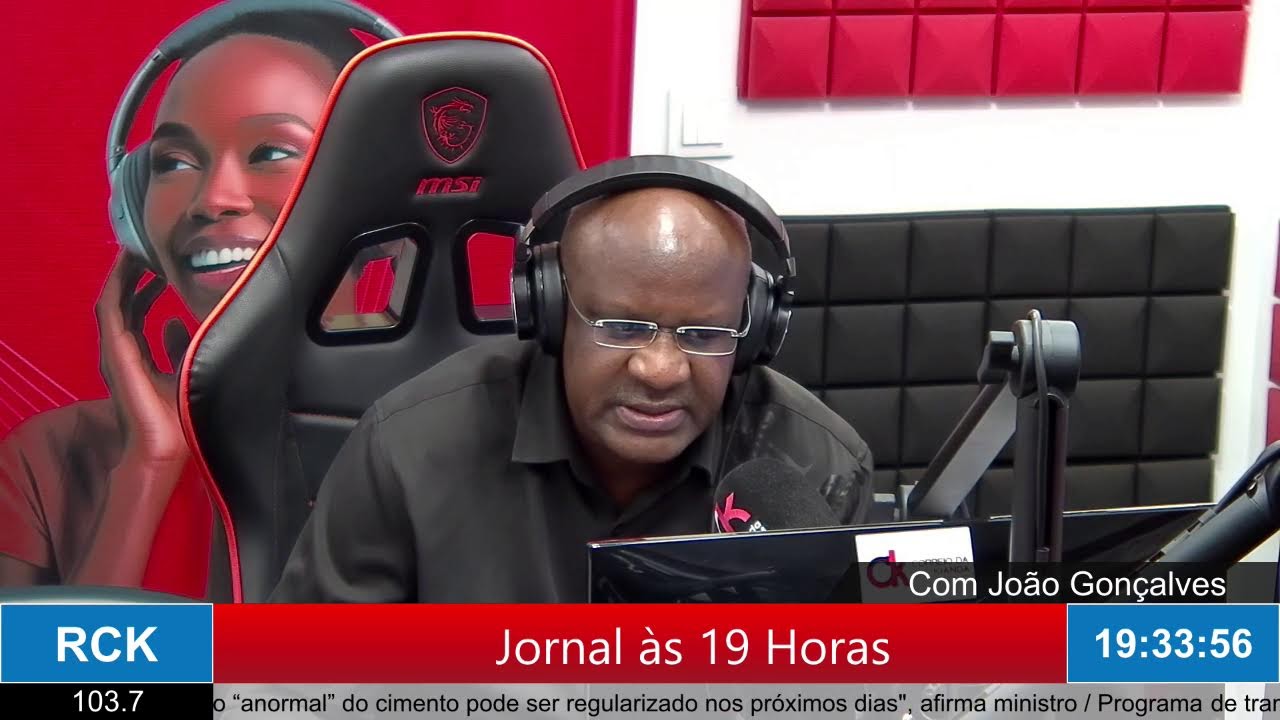 Jornal às 19 Horas Na  - 103.7 FM - 28/01/2026 Rádio Correio da Kianda