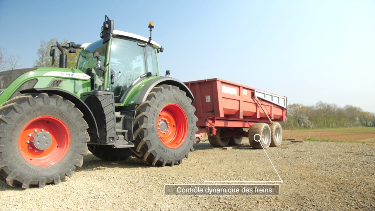 Prise en main tracteur + remorque