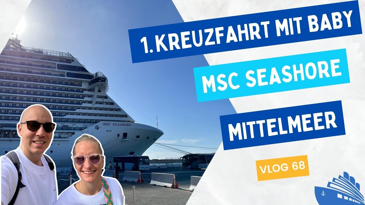 MSC Kreuzfahrt mit Baby | MARSEILLE | GENUA  🇫🇷  VLOG 68