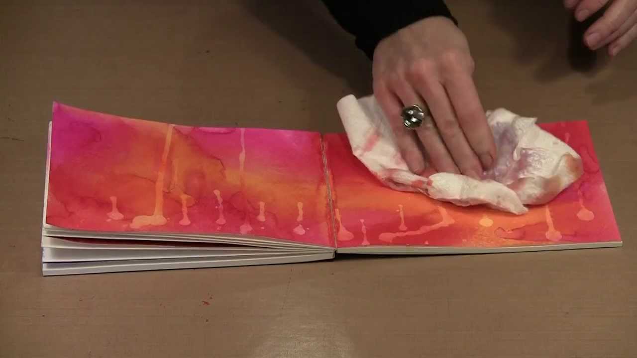 Addition By Subtraction Art Journaling Techniques by Joggles.com