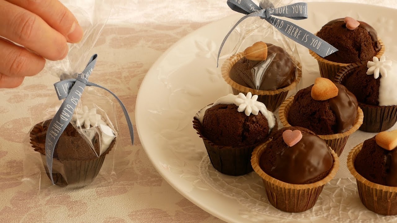HMで簡単チョコマドレーヌ♡ | Easy!Chocolate Madeleine