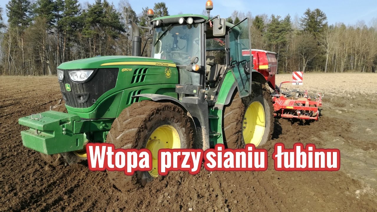 Wtopa ! John Deere 6150 M i Horsch Pronto 4 DC + Engine sound !!!